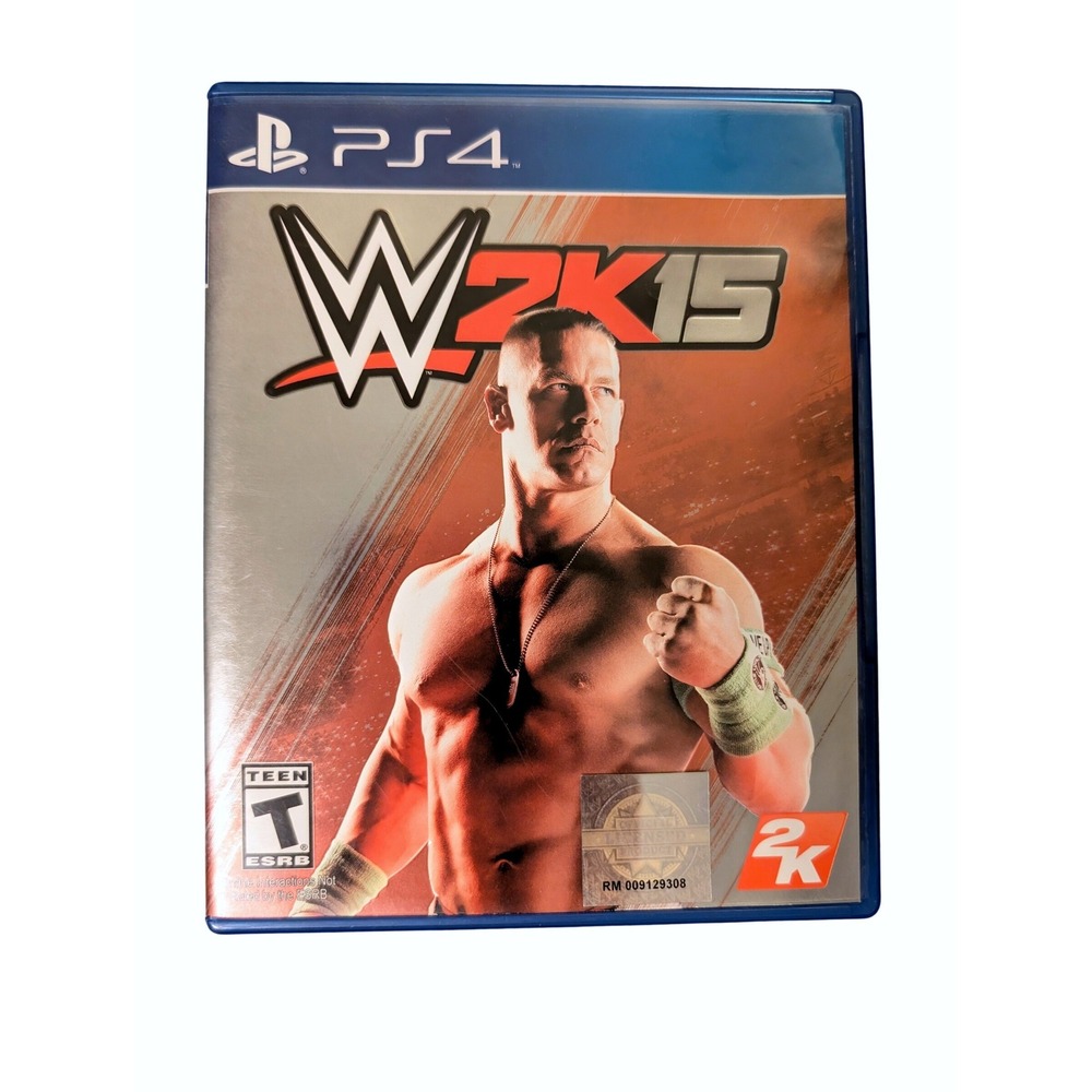 WWE 2K15 Sony PlayStation 4 PS4 Wrestling Game John Cena 2K Sports CIB